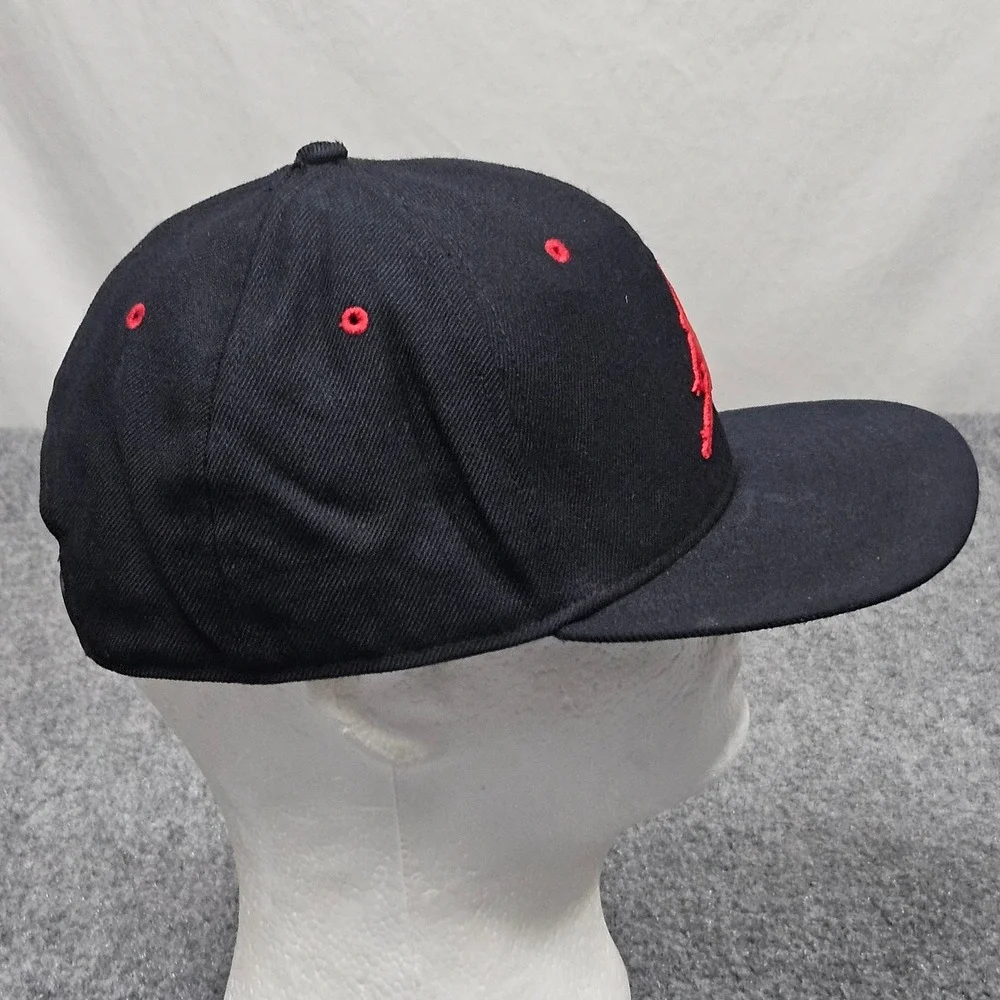 Air Jordan Snapback‎ Hat Black Red Jumpman Wool Flat Brim Cap Streetwear Sports